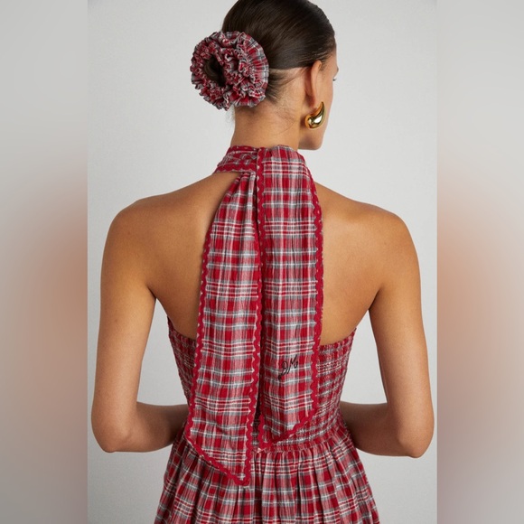 ❗️SOLD❗️- Damson Madder Pia Midi Dress - Picture 3 of 7